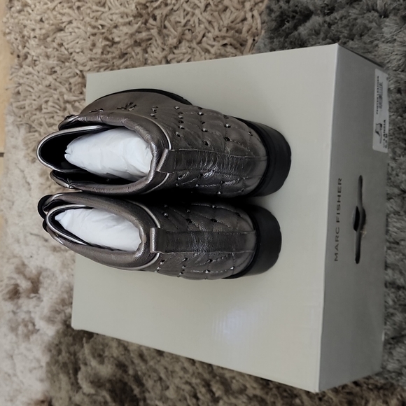 New Marc Fisher Lanzia Combat Boot - Picture 4 of 6